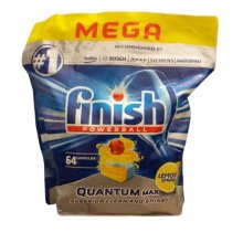 قرص ماشین ظرفشویی فینیش مدل کوانتوم مکس بسته 64 عددی
