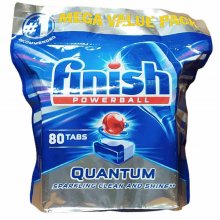 قرص ماشین ظرفشویی فینیش مدل کوانتوم بسته 80 عددی