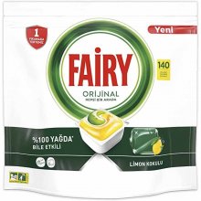 قرص ماشین ظرفشویی فیری مدل اورجینال بسته 140 عددی