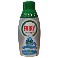 ژل ماشین ظرفشویی فیری مدل پلاتینیوم 650 میلی لیتر